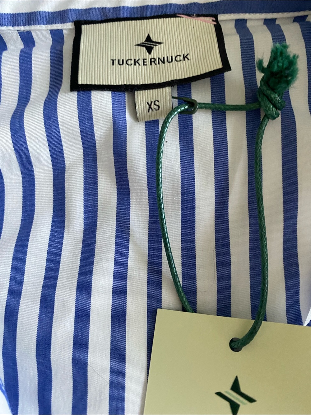 Tuckernuck Blue and White striped Dress - XS NWT - Picture 8 of 8
